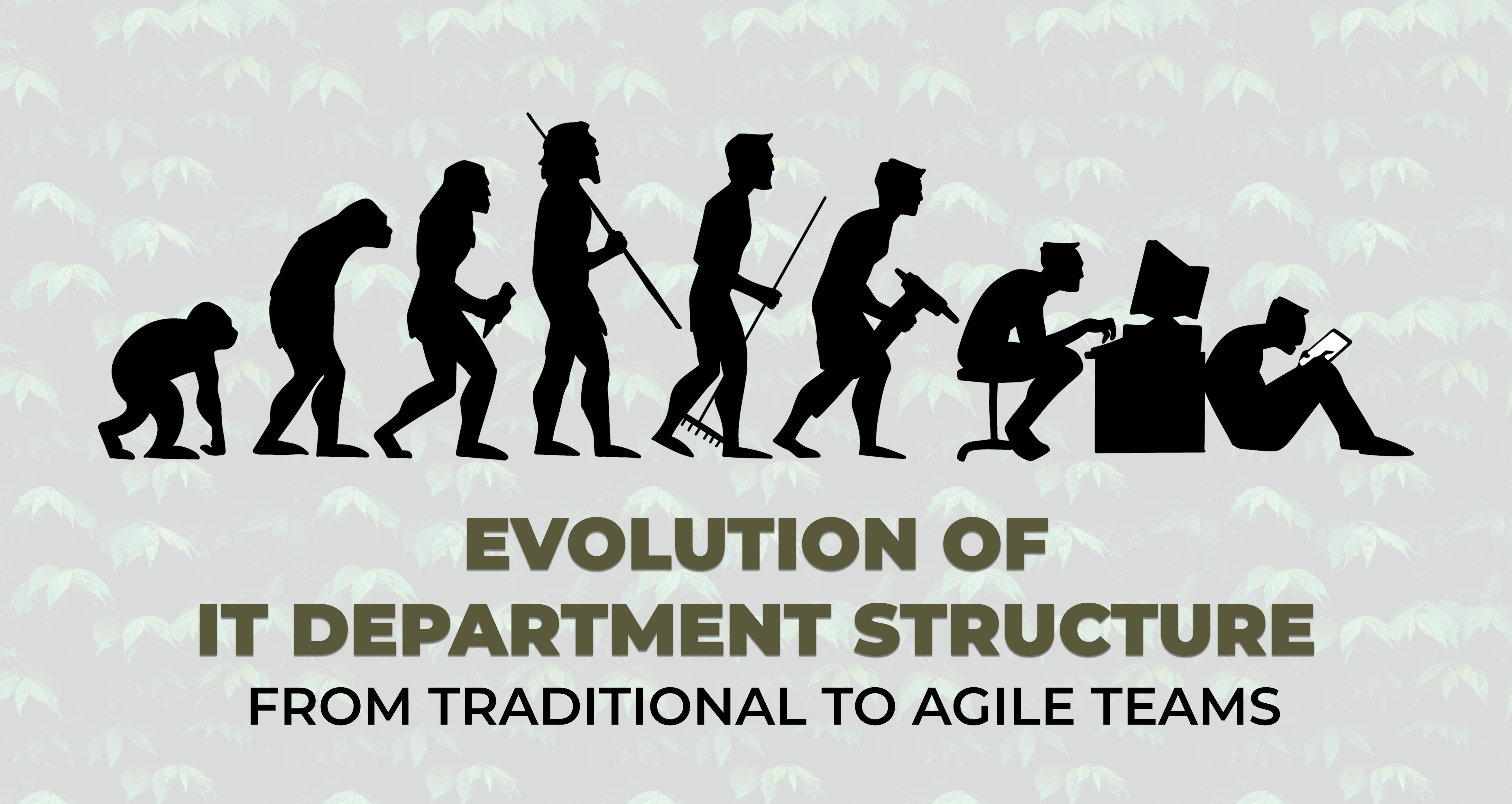Evolution of IT Department Structure - From Traditional to Agile Teams