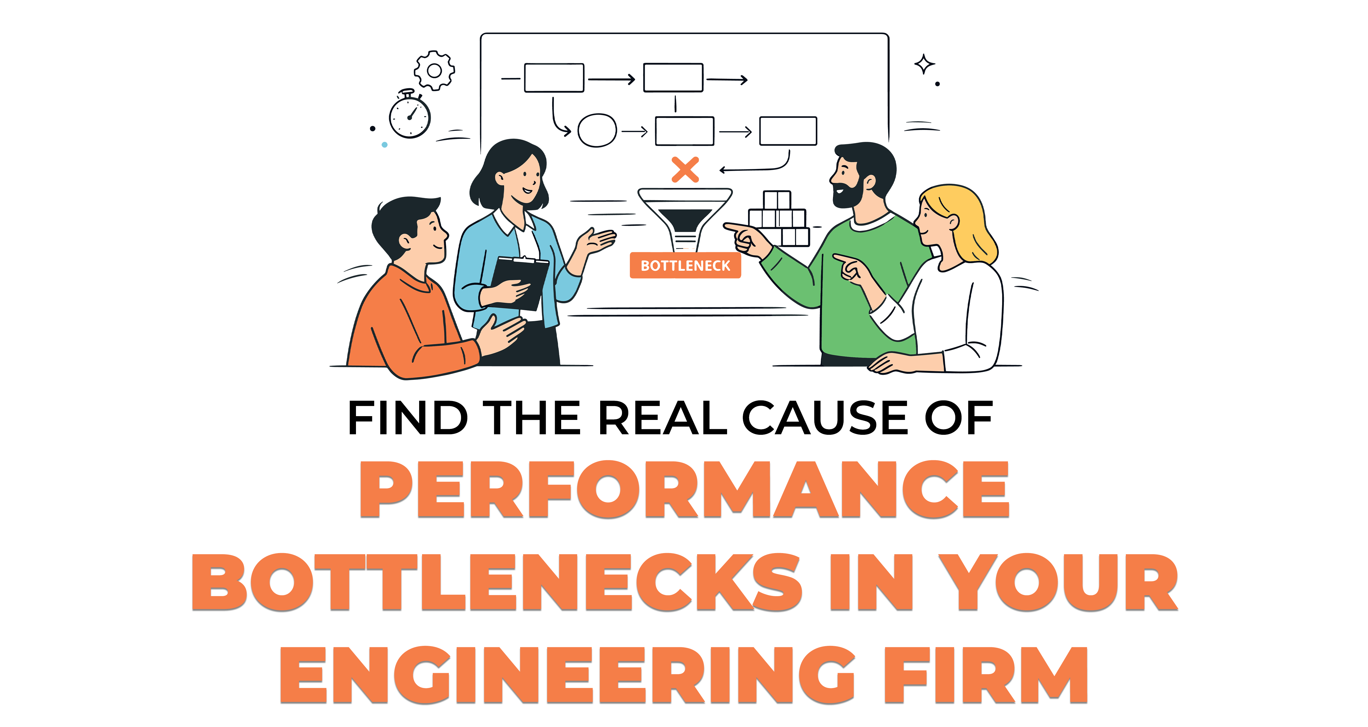 Find the Real Cause of Performance Bottlenecks in Your Engineering Firm